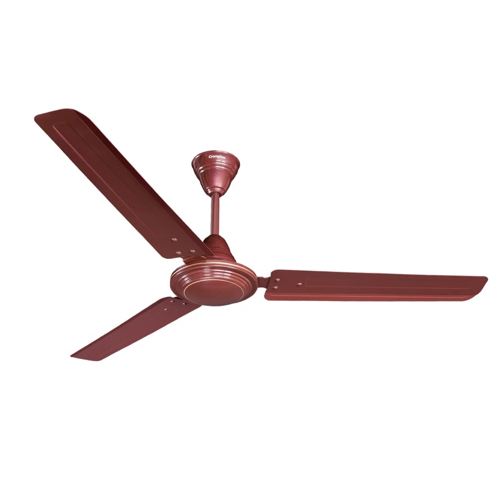 SUREBREEZE HILLBRIZ 1200 mm (48 inch) Ceiling Fan (Brown) 1 Star