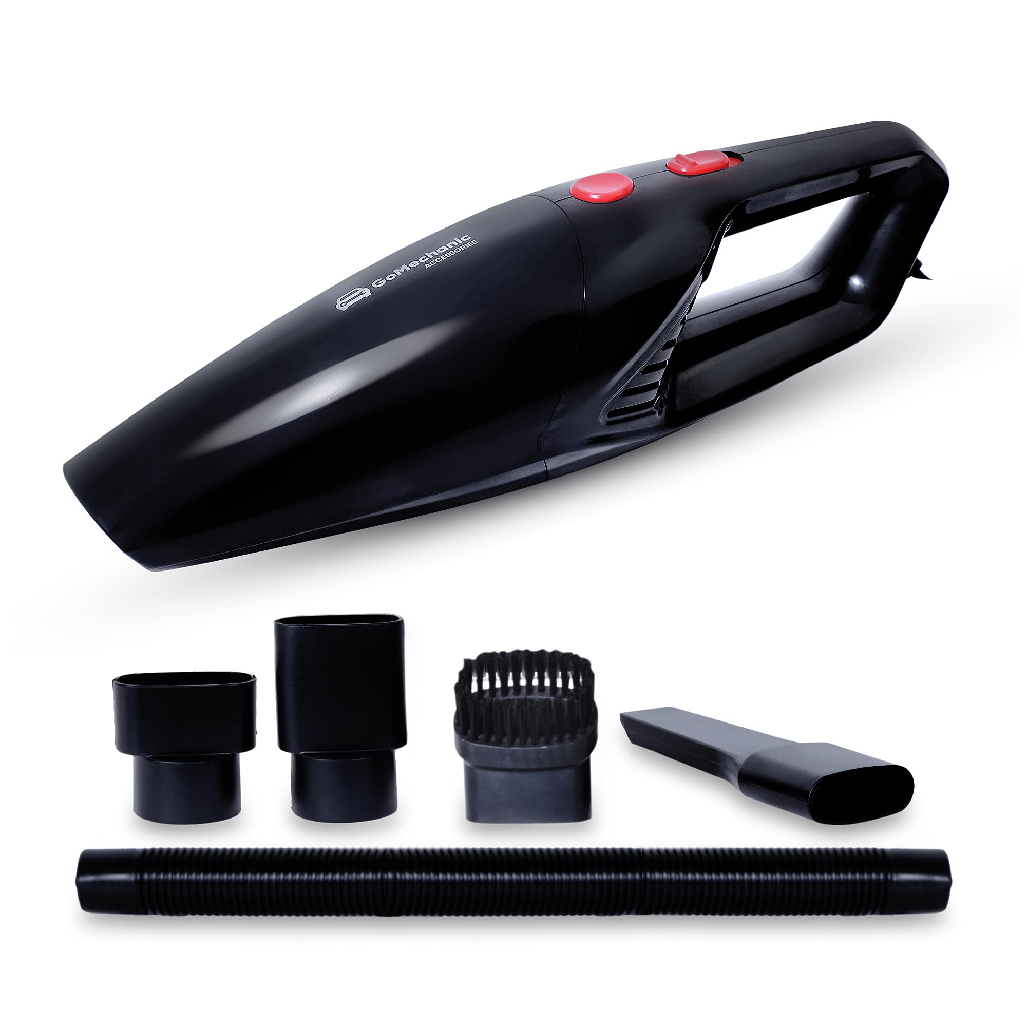 Neutron 4500 Handheld Super Suction Wet/Dry 4.5KPa Power Car Vacuum Cleaner with Anti-Bacterial Cleaning (Black)