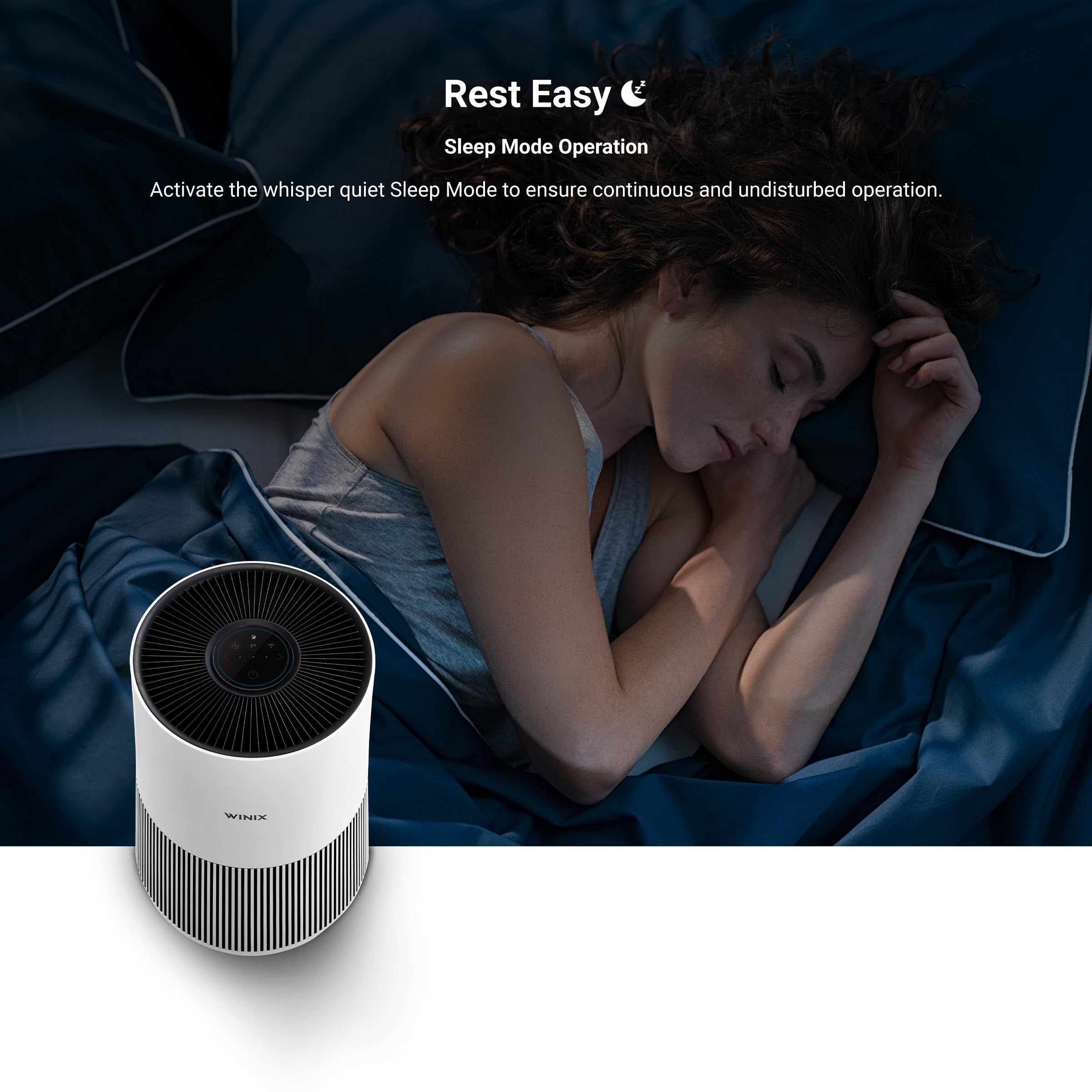 T500 360° All-in-One 4-Stage True HEPA Smart Air Purifier with PlasmaWave® Technology, Activated Carbon (12M) & AHAM (251sqft), Ideal For Bedrooms,2 Year Warranty.