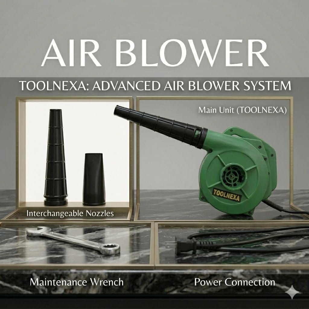 Toolnexa 650W Air Blower for Computer Cleaning & Car Cleaning | Electric Dust Cleaner Machine for Home
